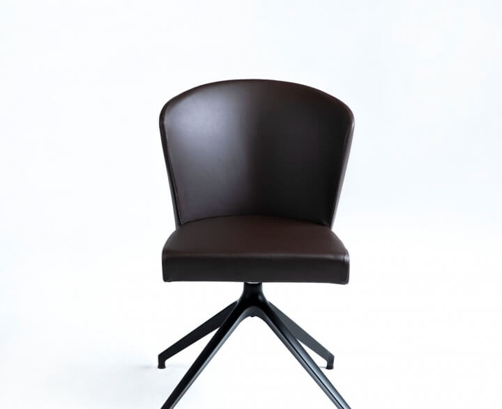 Rosetto chairs leather black